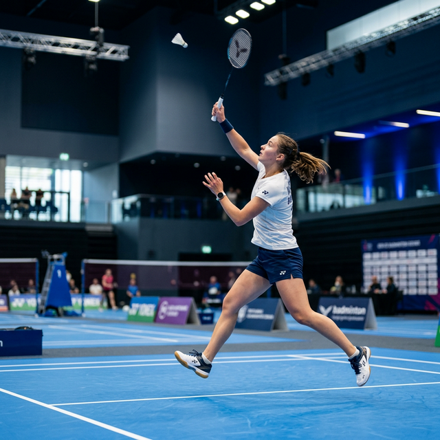 Badminton Action